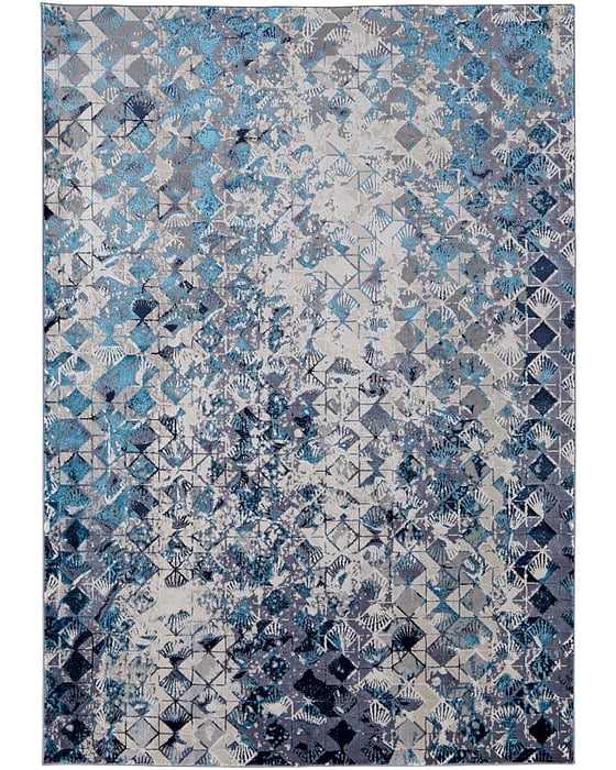 Blue Indian Rug 