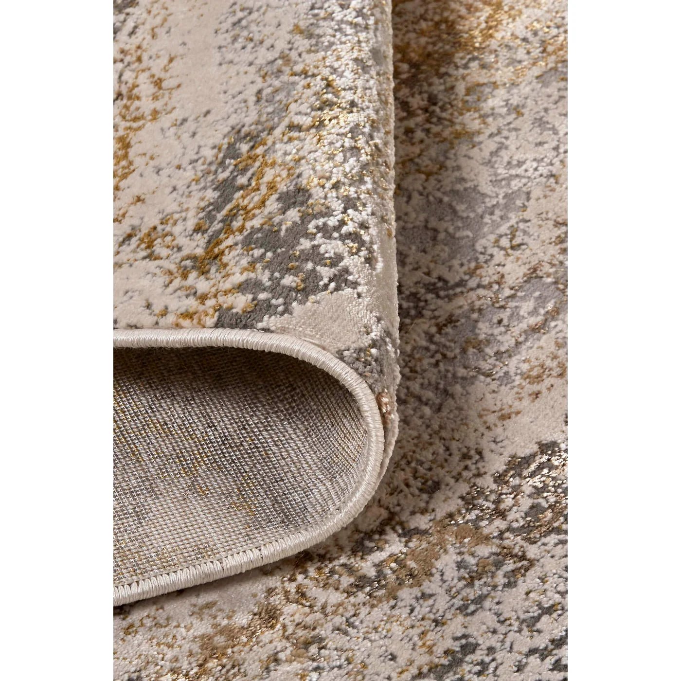 Tapete Aura Gold Gray - Daaq Interiores