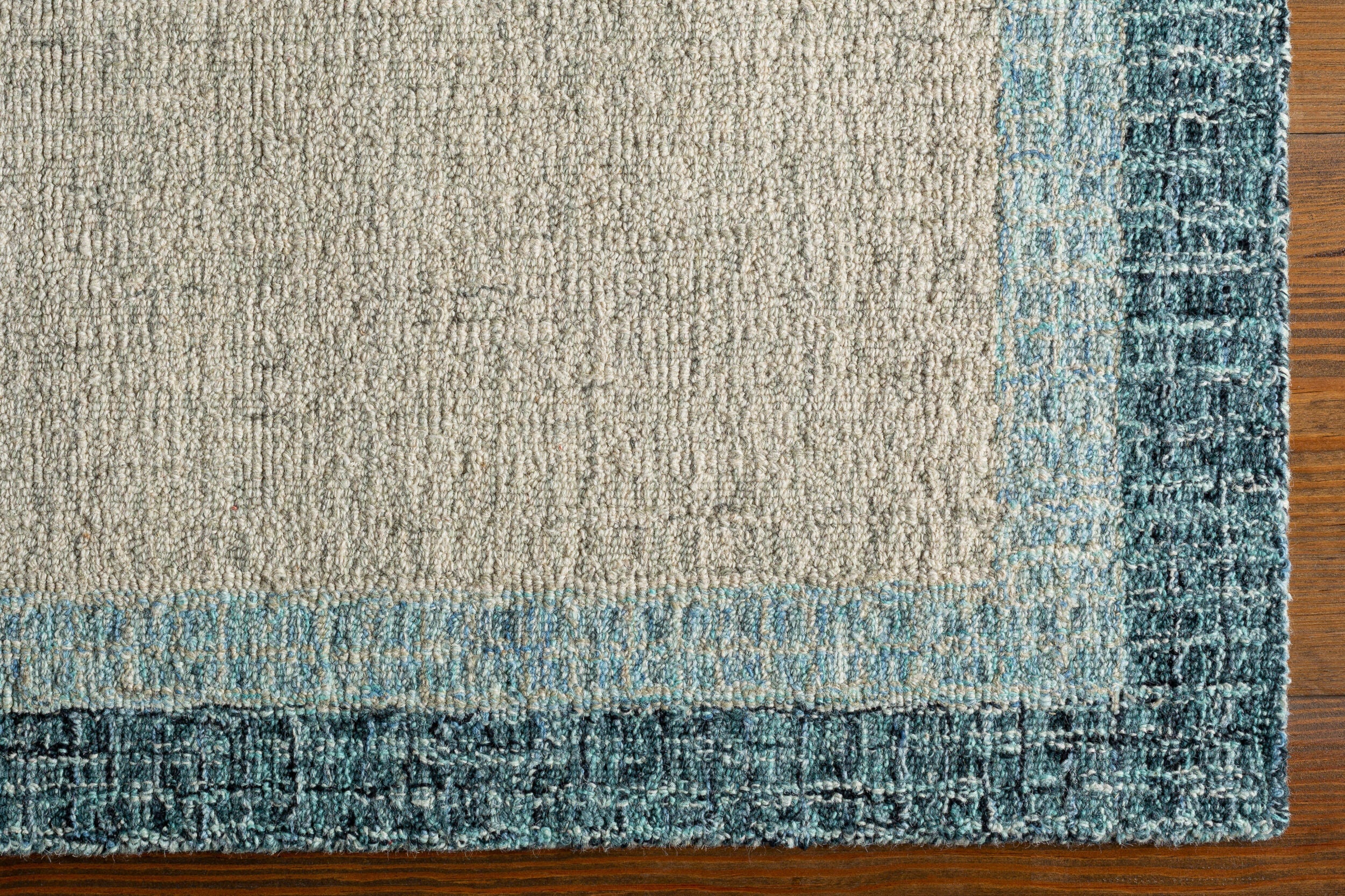 Tapete Elena Azul - Beige - Daaq Interiores