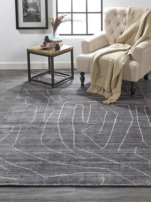 Tapete Lennox Charcoal - Daaq Interiores