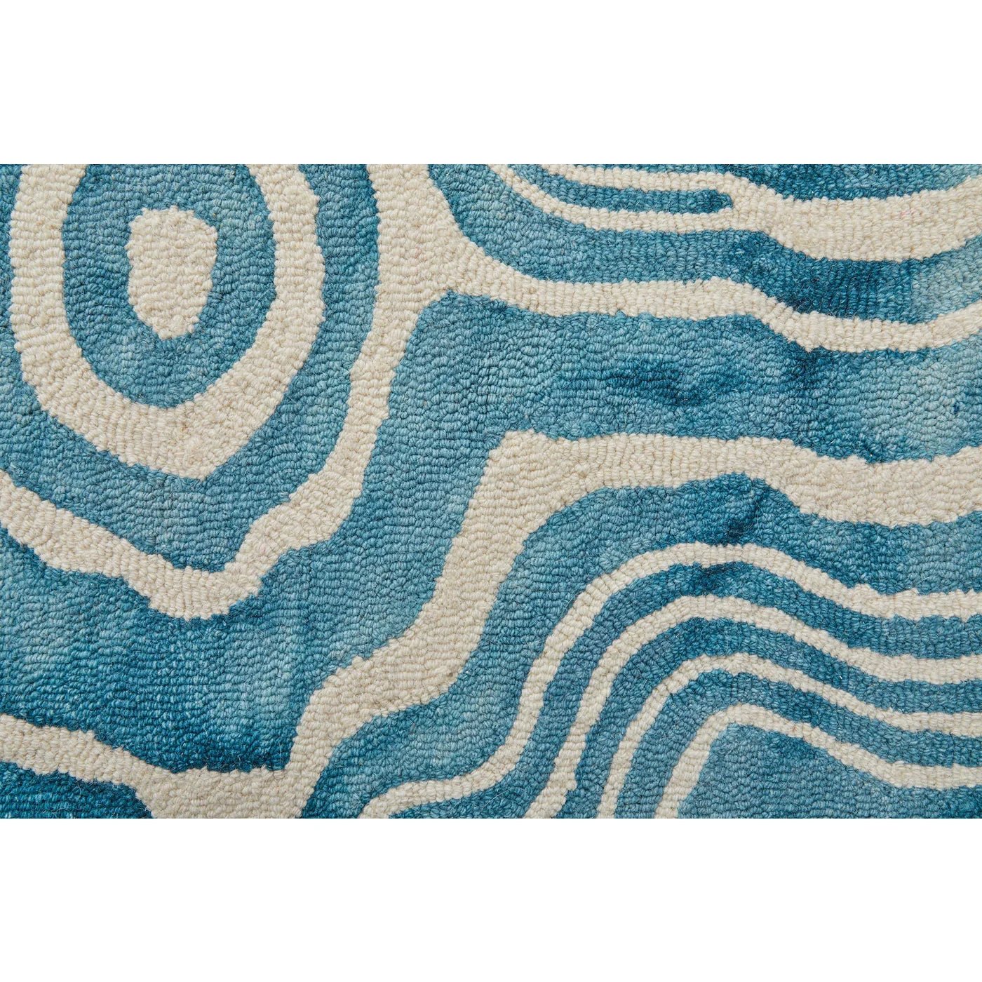 Tapete Mar Blue Ivory - Daaq Interiores